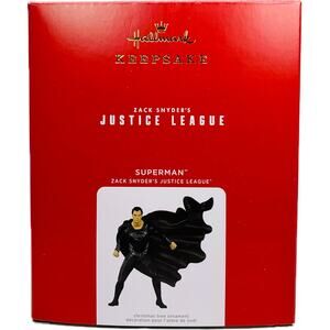 Hallmark Zack Snyder's Justice League: SUPERMAN 2021 Keepsake‎ Ornament NIB